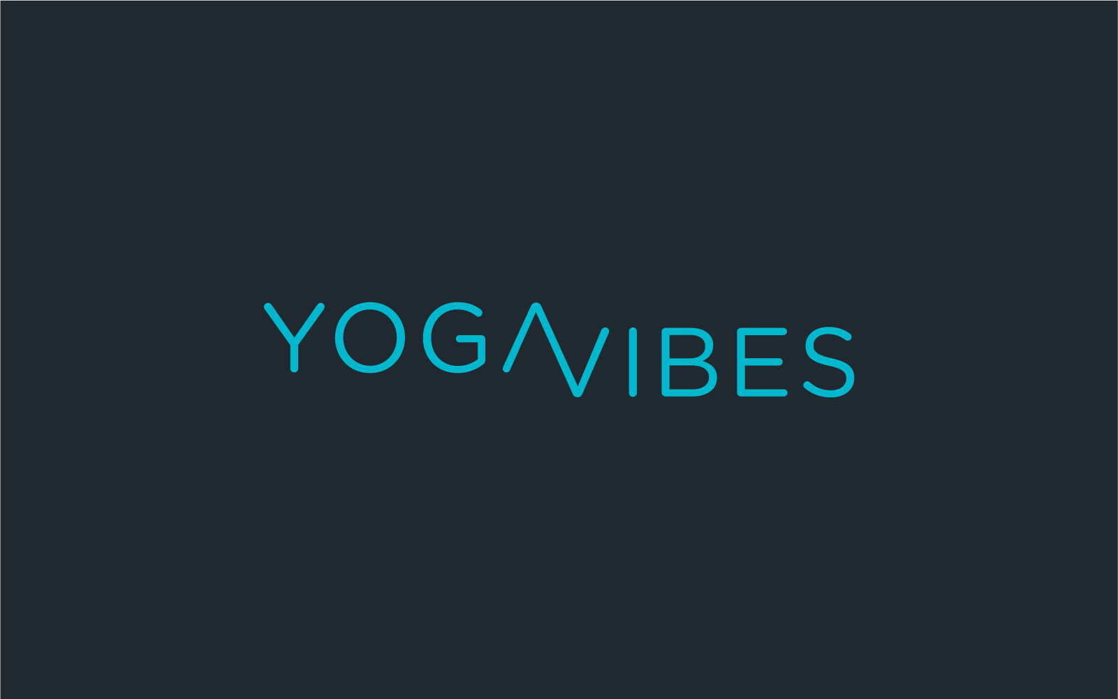 Logo designed for a yoga studio that uses vibration plates
